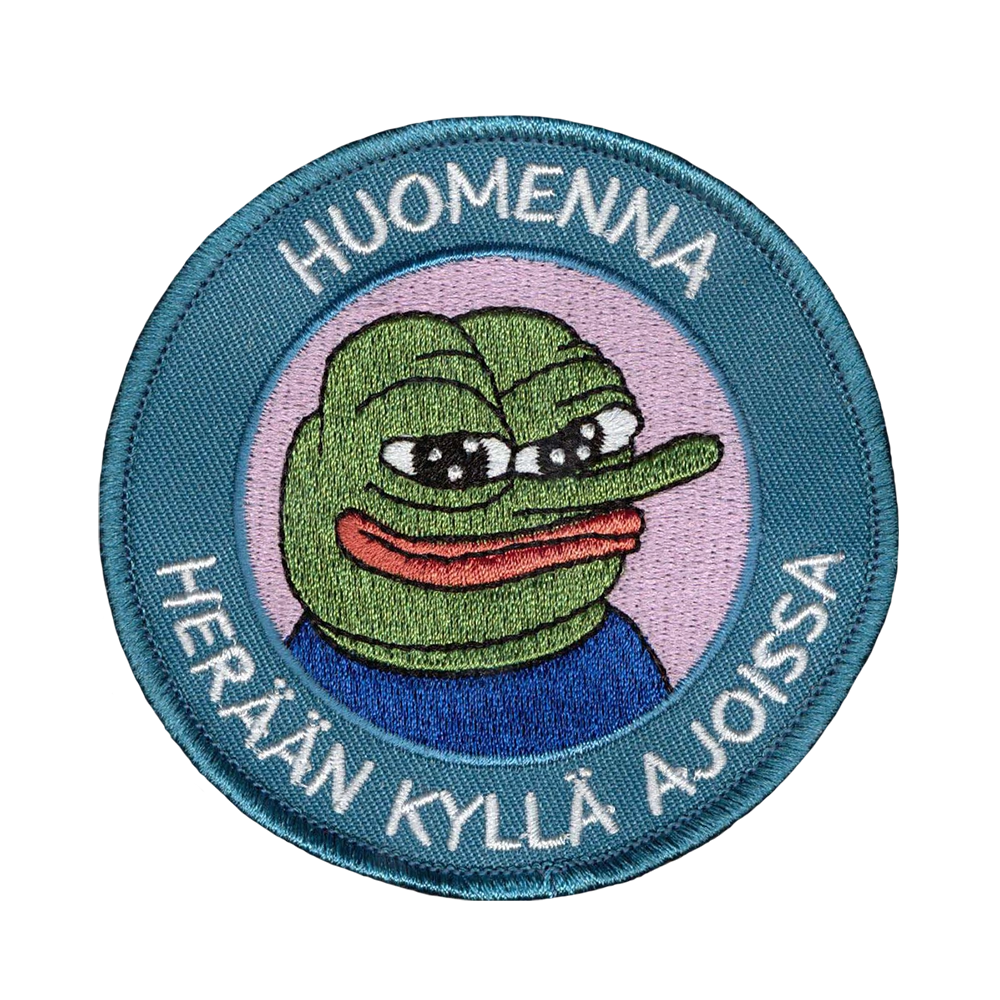 Merkattu.fi - haalarimerkki, Herään ajoissa