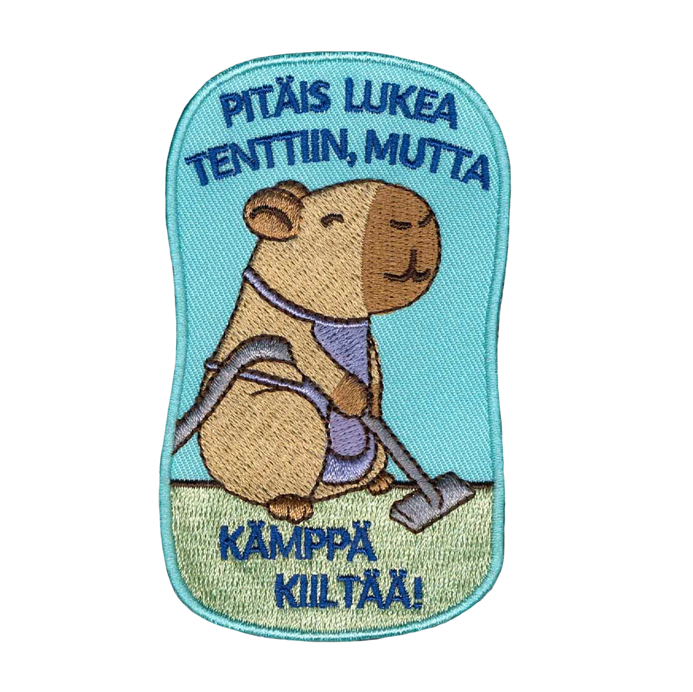 Merkattu.fi - haalarimerkit Kämppä kiiltää