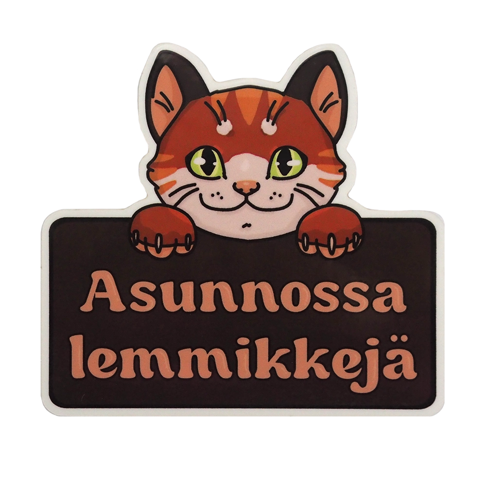 Asunnossa lemmikkejä - kissatarra