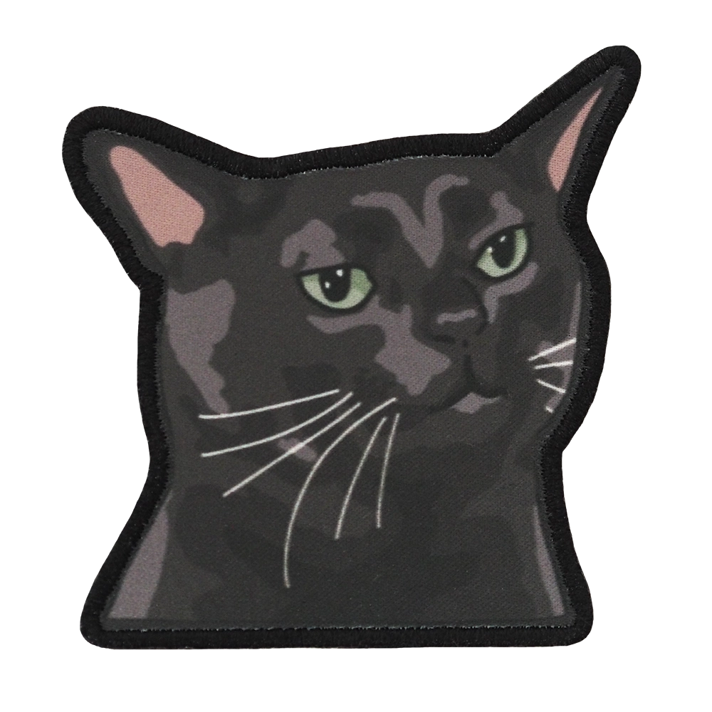 black-cat-zoning-out-haalarimerkki-merkattu-fi-haalarimerkit