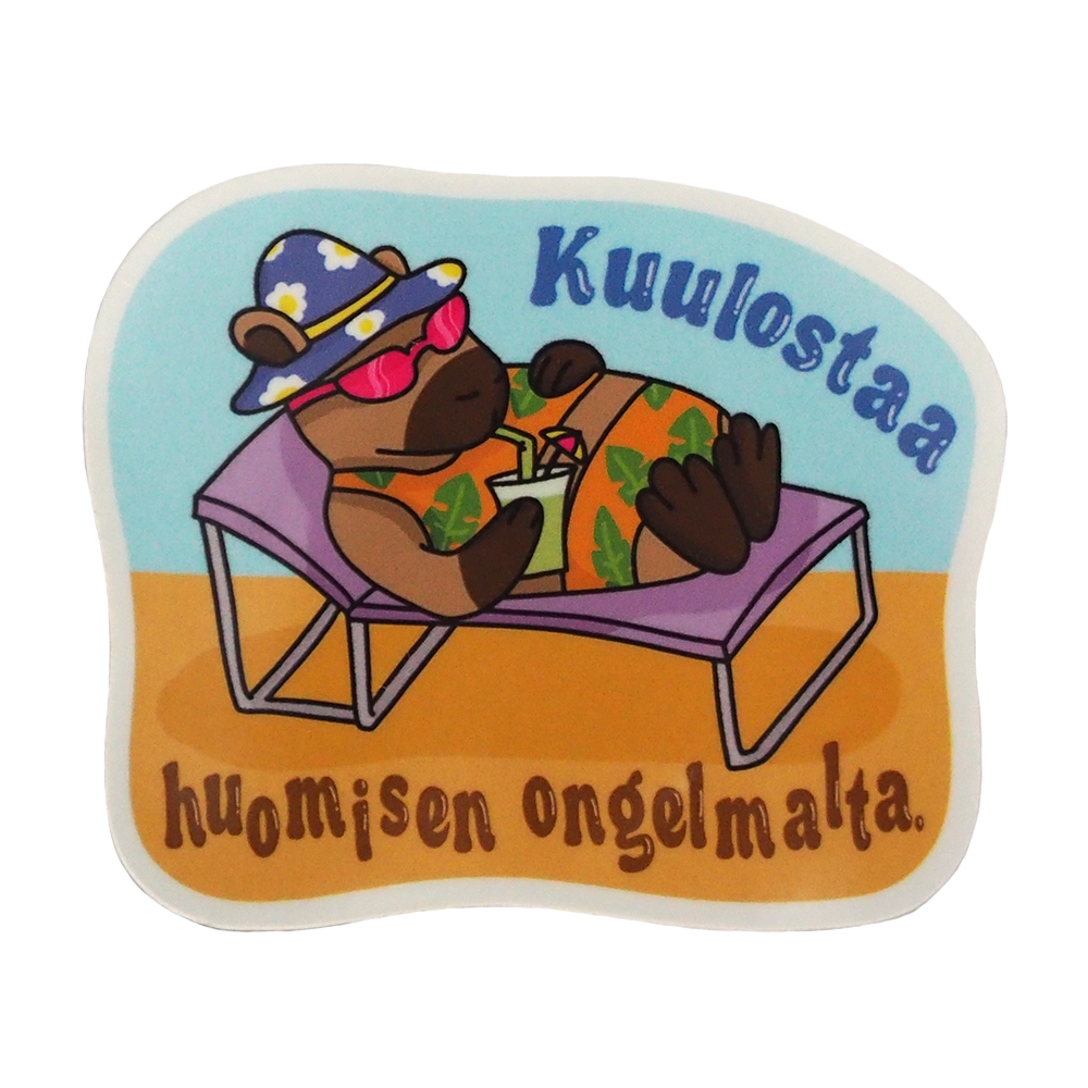 Huomisen ongelma - tarra