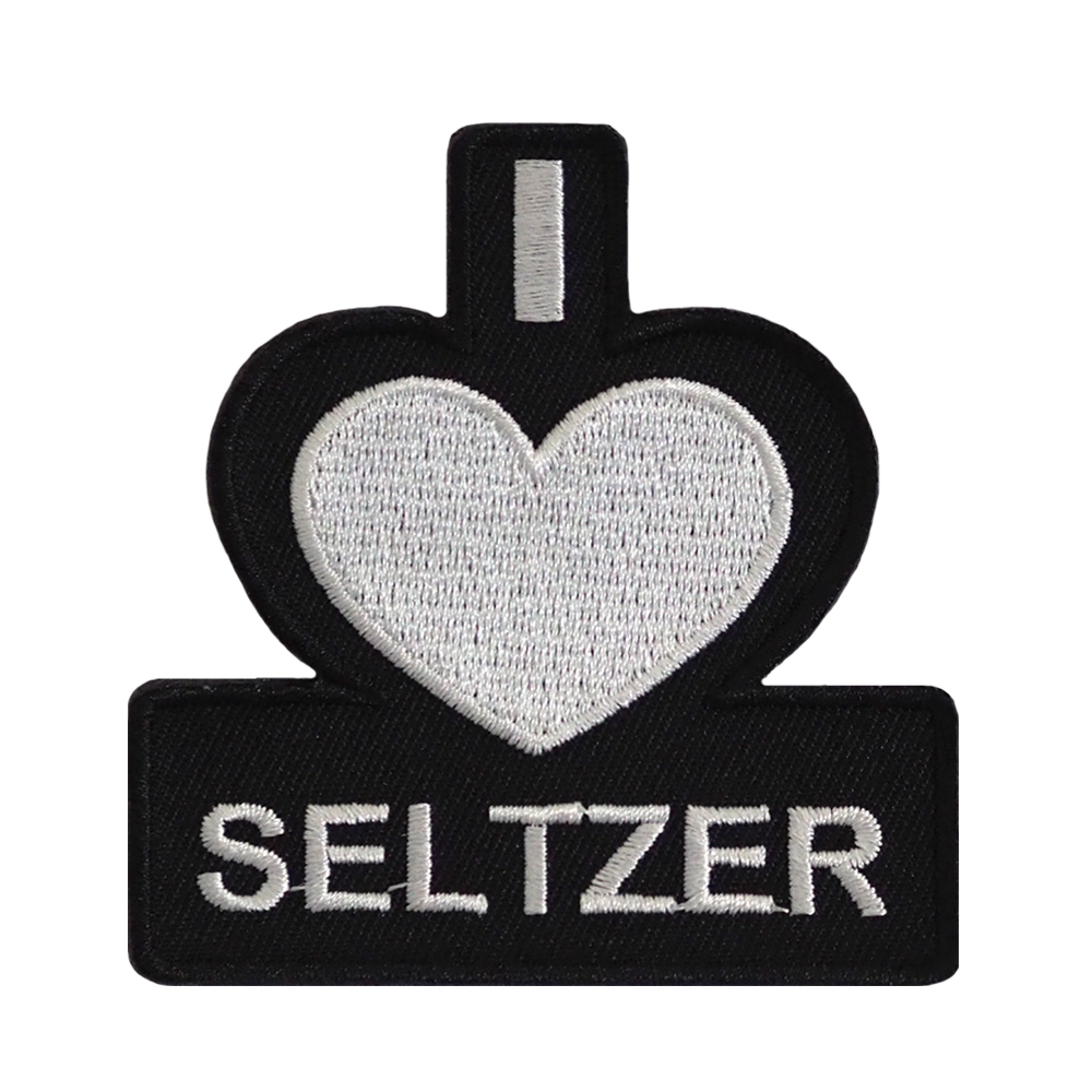 Brodeerattu haalarimerkki.