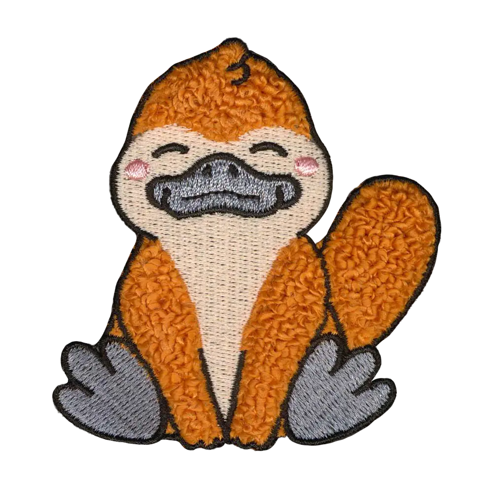 Pörrökangasmerkki, vesinokkaeläin.